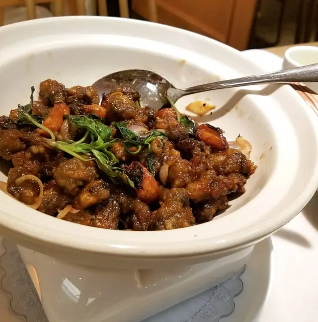 九層塔香燜海蠣