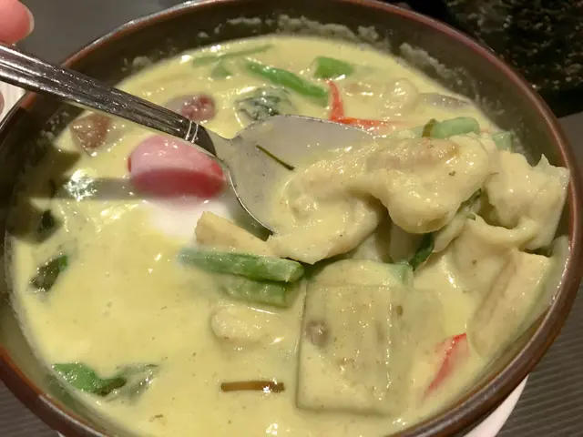 青咖喱配豬和白飯