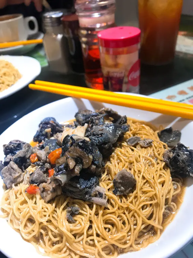 花雕雞撈麵