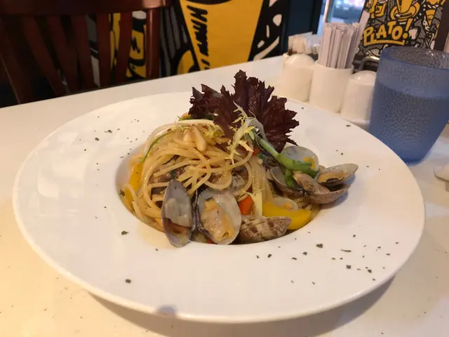 香蒜白酒蜆意大利粉