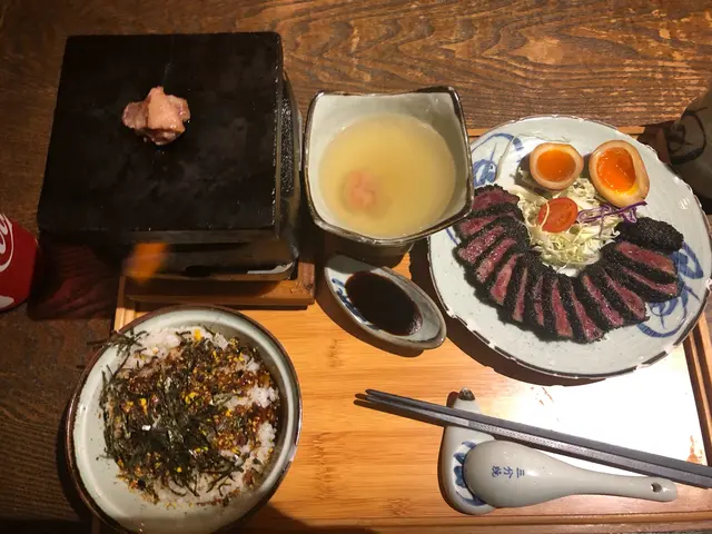 燒黑松露吉列牛定食