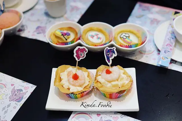 沙律鮮蝦海鮮盞