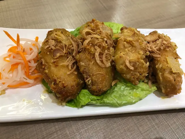 法式牛油蒜蓉雞翼