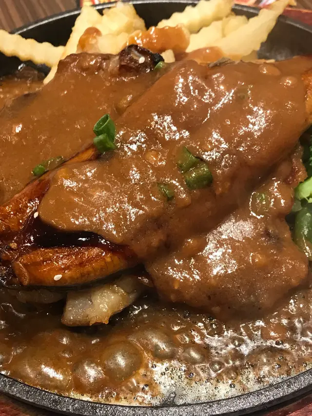 烤豬扒拼鰻魚