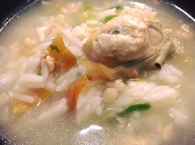方魚肉碎蠔仔粥全走
