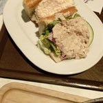 French Baguette with Tuna Mayonnaise