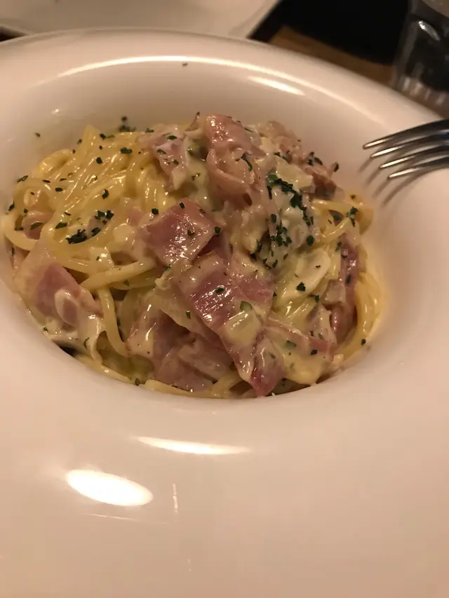 Carbonara  spaghetti 