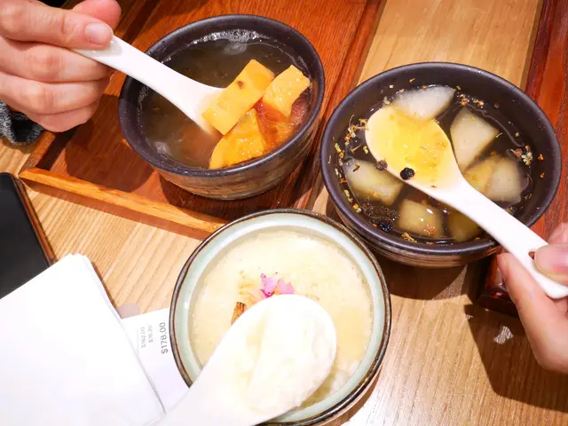 蕃薯雪蓮佐芋圓