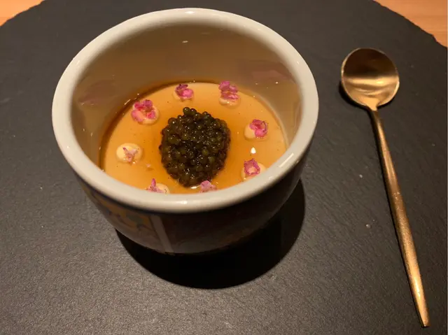 chawanmushi/ caviar