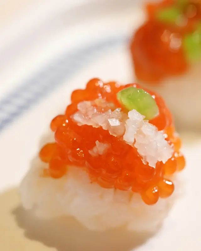 三文魚筋子壽司