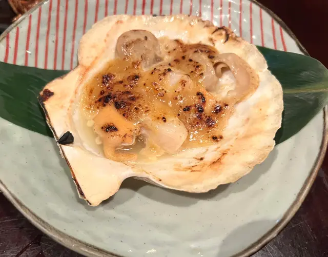 味噌燒日本活帆立貝 