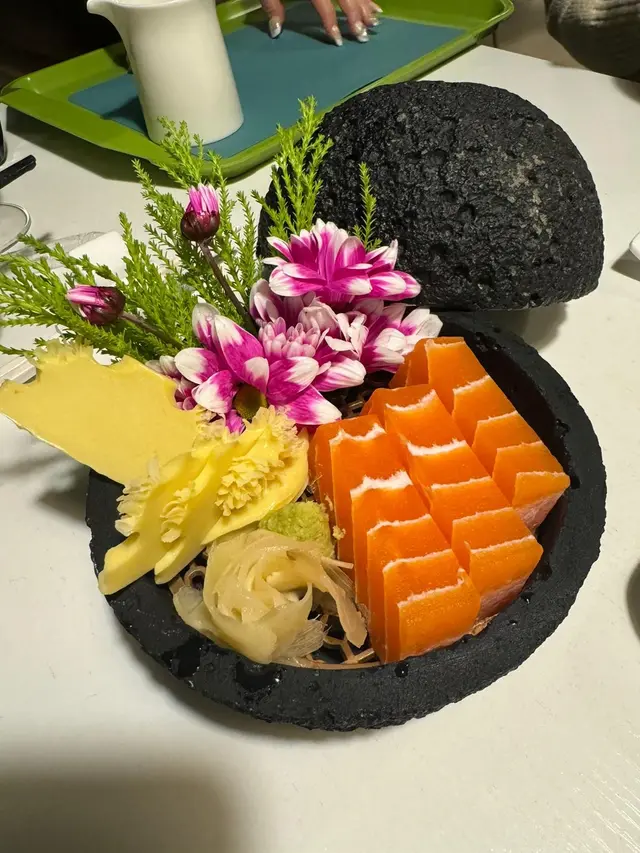 素食三文魚拼盤