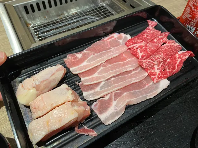 極上牛小排+五花豚肉+雞腿肉