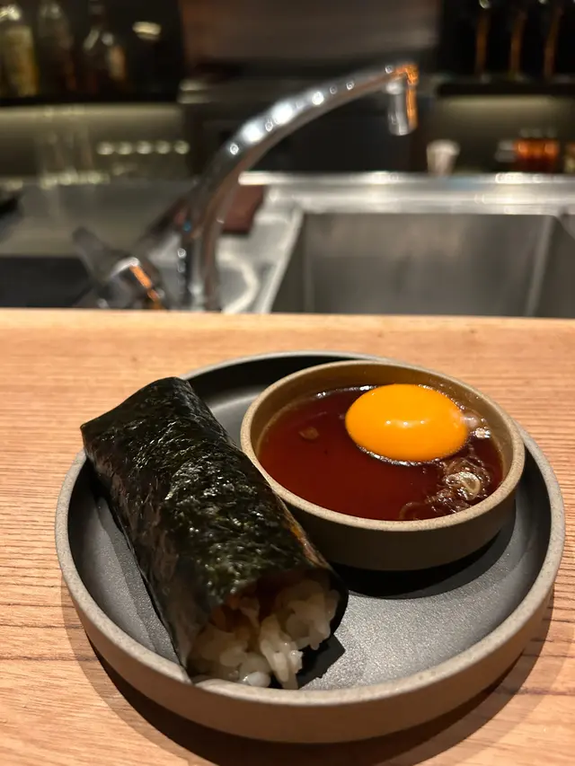 Yellowtail Negi Soy Handroll