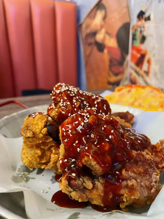 甜辣味炸雞(半份)