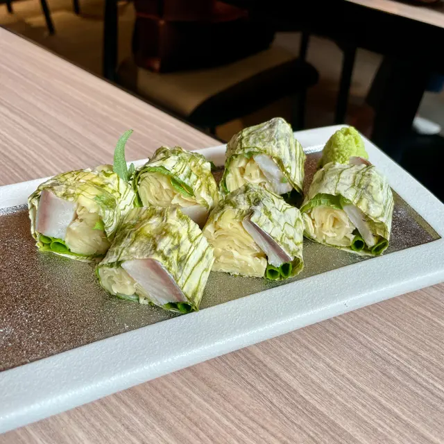 白薑醋鯖魚昆布卷