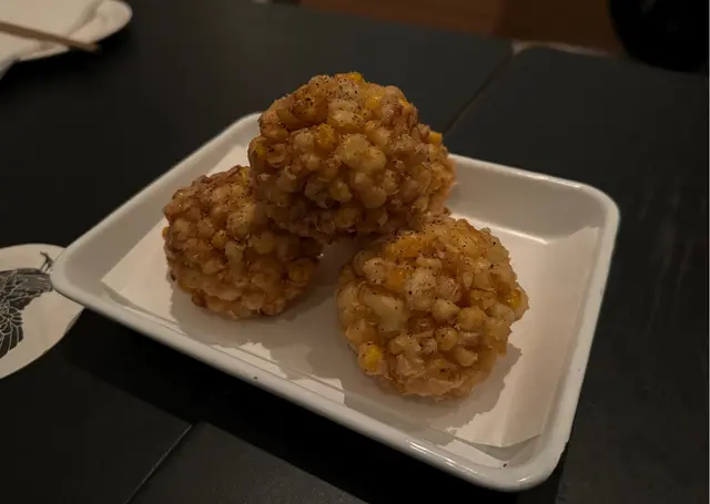 Sweet Corn Tempura