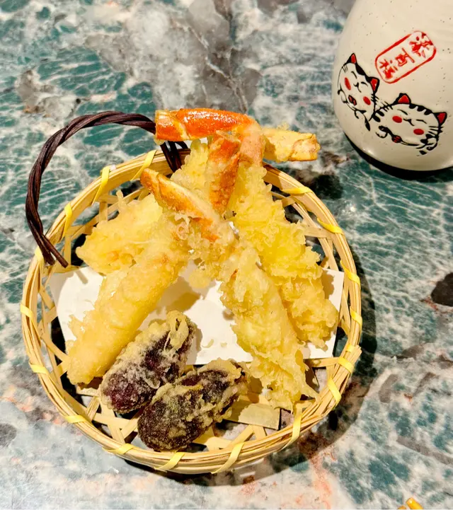 日本松葉蟹天婦羅