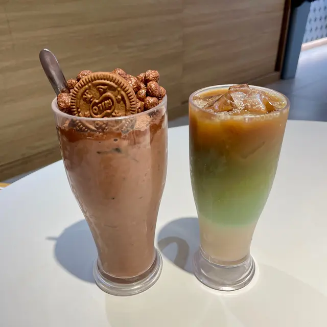 美祿爆炸 & 斑斕奶茶