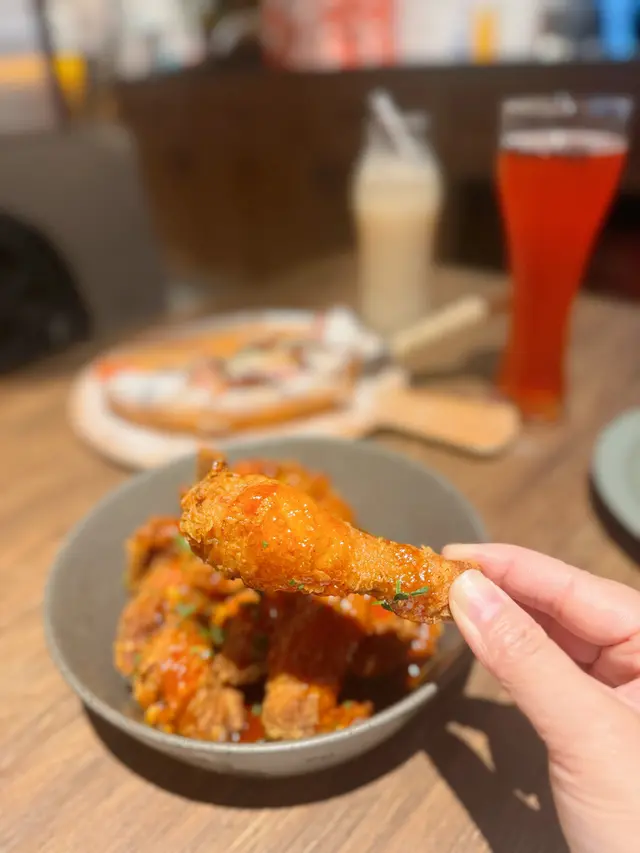 蒜香甜辣秘製炸雞