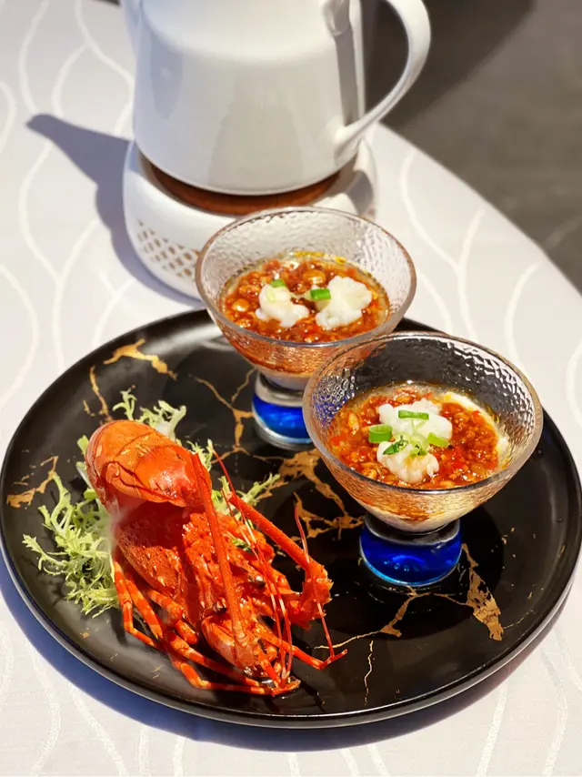 香麻龍蝦豆腐花