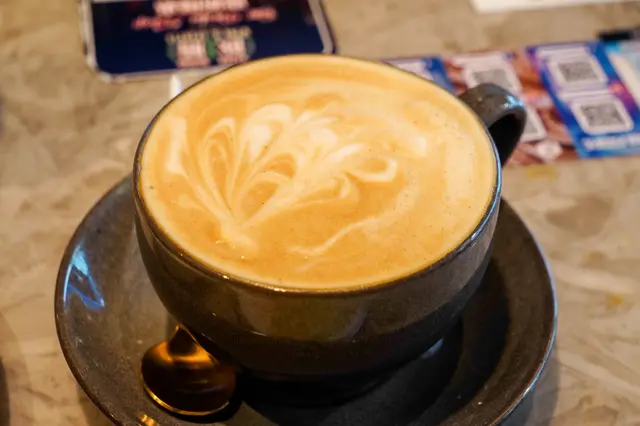 Salted Hazelnut Symphony" Latte