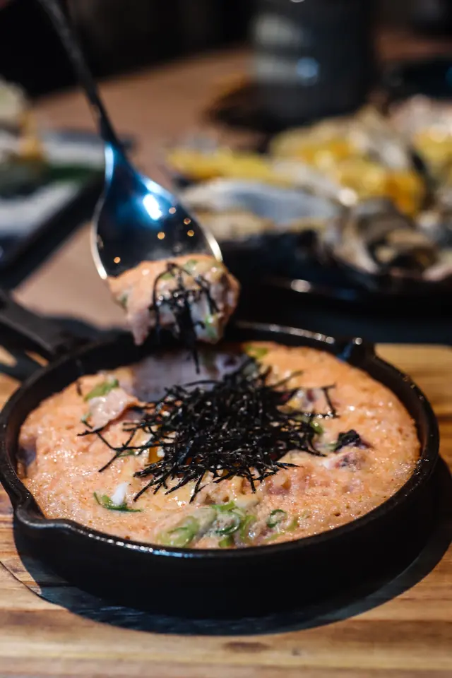 山芋明太子鐵板燒