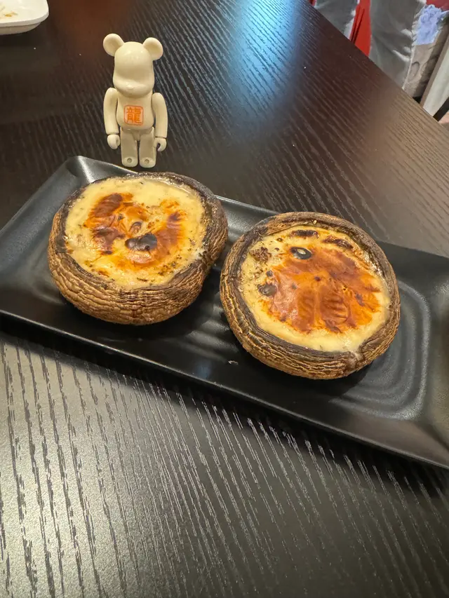 爆醬芝士大啡菇