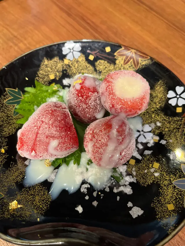 煉奶士多啤梨雪葩