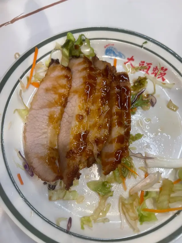炭燒豬頸肉（其實係鰻魚汁豬頸肉）
