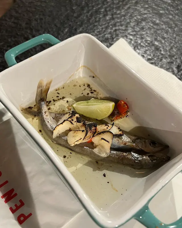 地中海風味烤多春魚