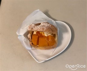 芒果乳酪泡芙  - 尖沙咀的西樹泡芙