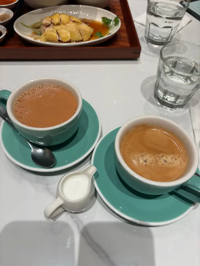 跟餐熱奶茶咖啡