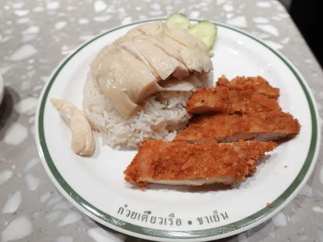 水門雙拼雞飯