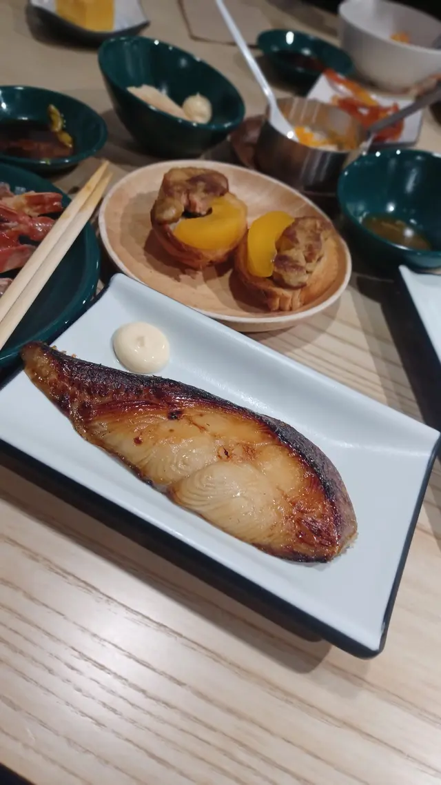 魚肉超滑, 烤得邊脆, 味道甜甜的