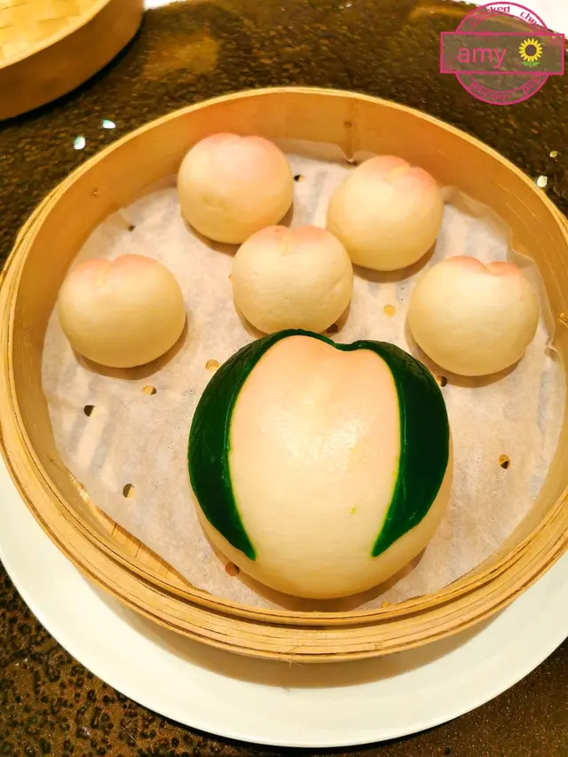 每一個壽桃包裏都有蛋黃