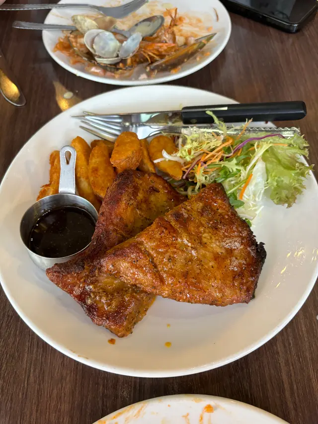 葡式炭燒豬頸肉