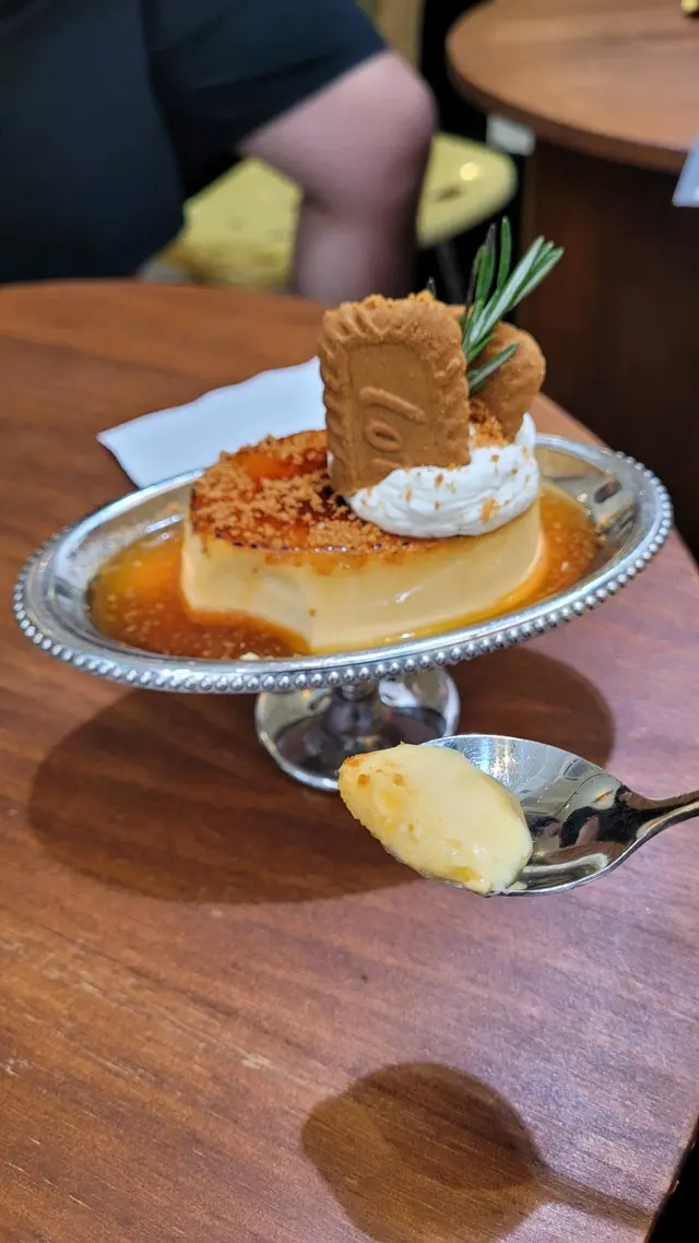 忌廉芝士焦糖餅乾布甸