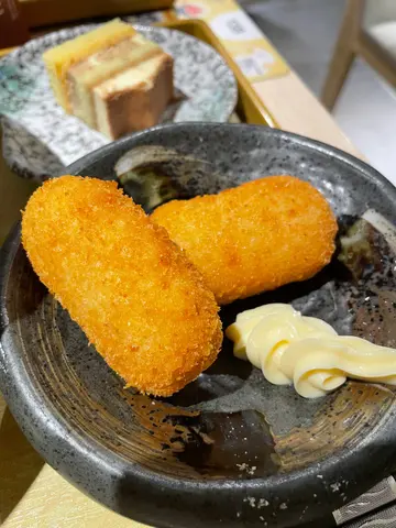 忌廉蟹肉薯饼