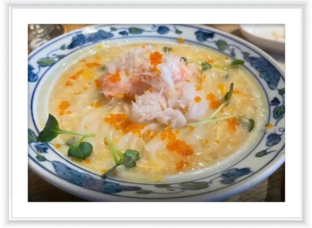 松葉蟹肉稻庭烏冬