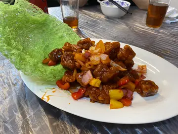 米网拔丝咕噜肉