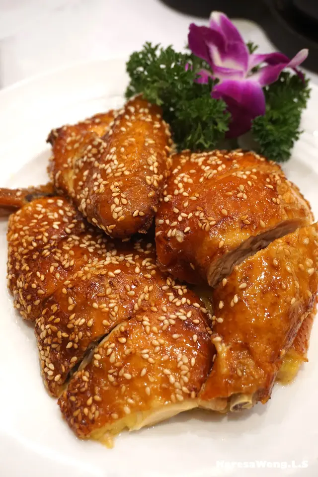 芝麻鹽焗雞