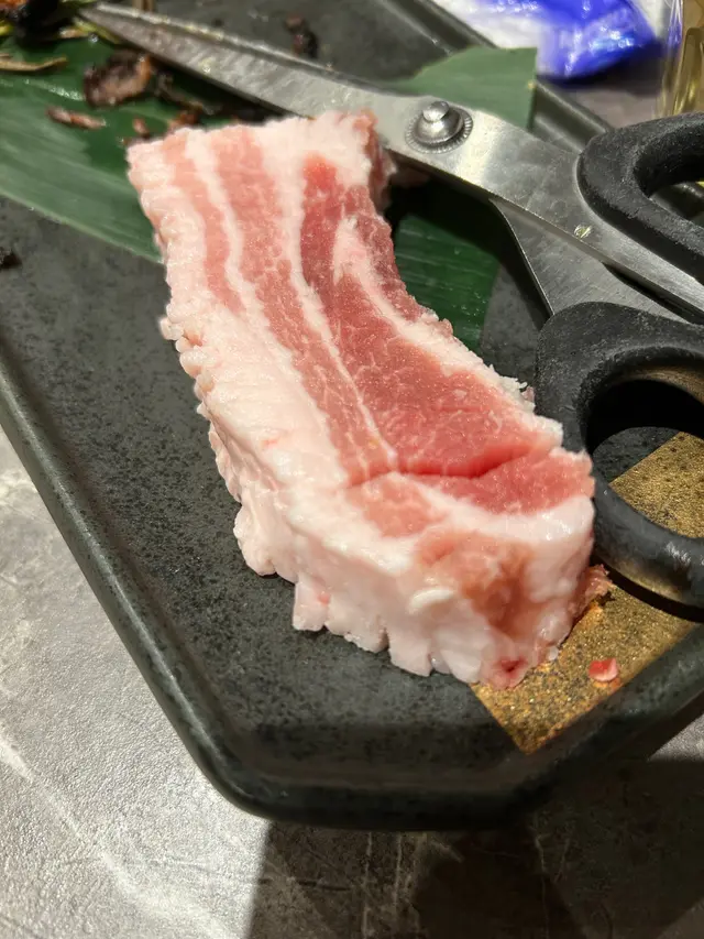 實物雪花五花肉