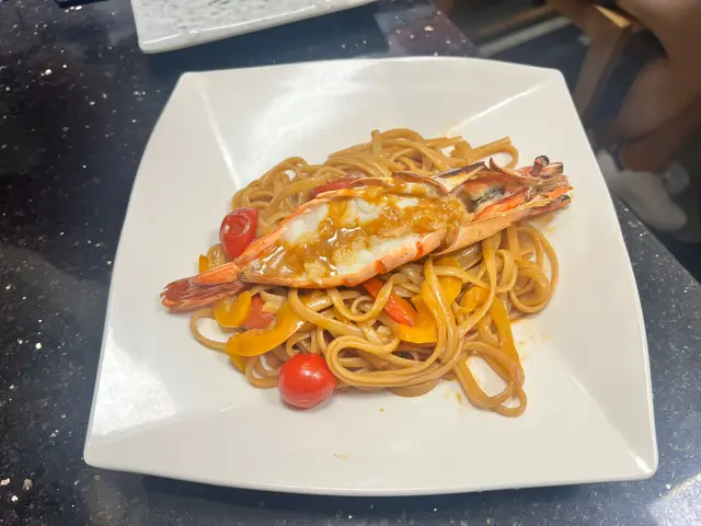 龍蝦汁大蝦意粉