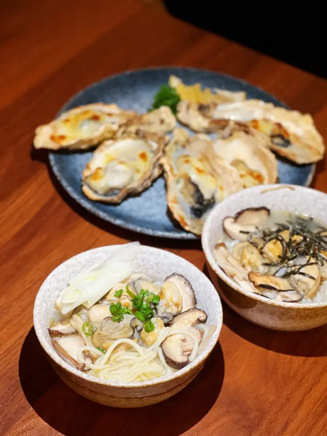 牡蠣手廷烏冬