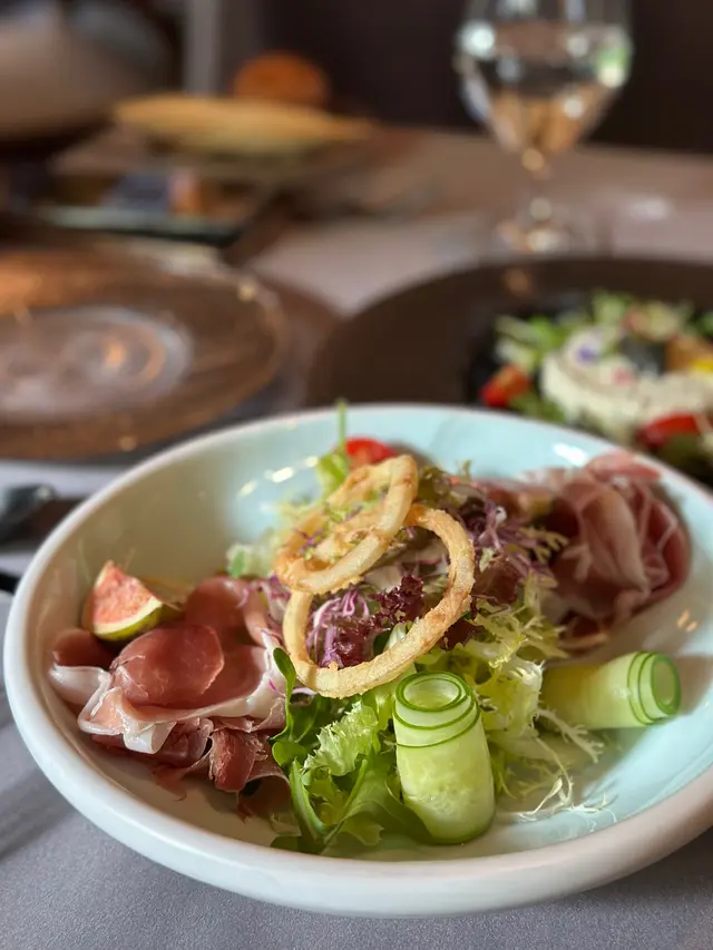 Parma ham & figs Garden Green