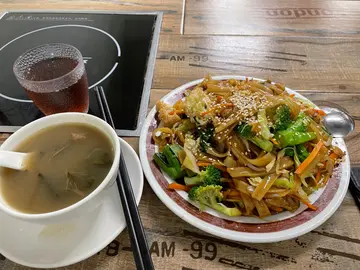 干炒雜菜河