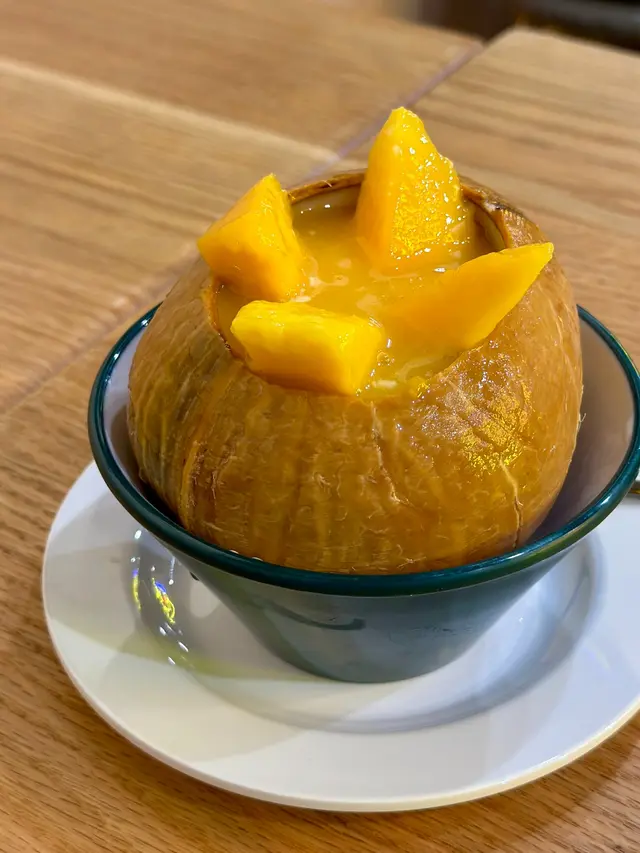 芒果蛋白椰皇冻