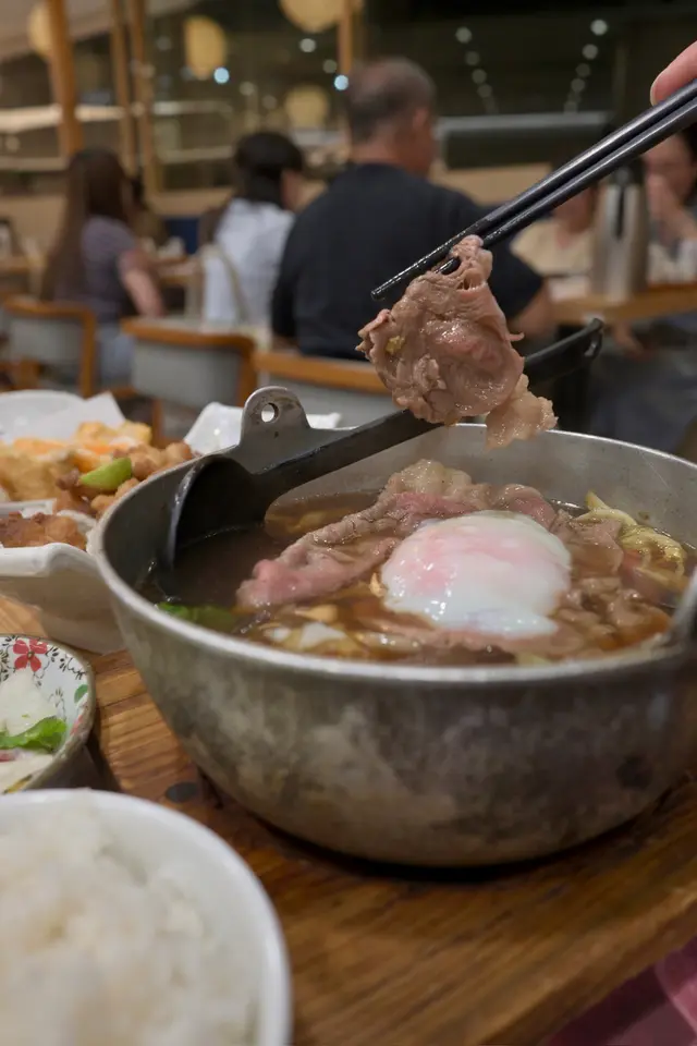 野菜牛肉鍋定食