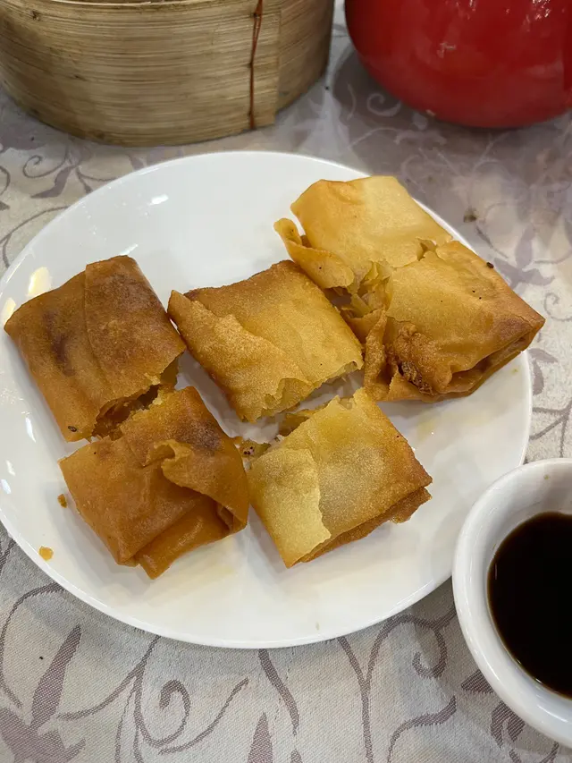 傳統鮮蝦春卷
即叫即炸
都係$10